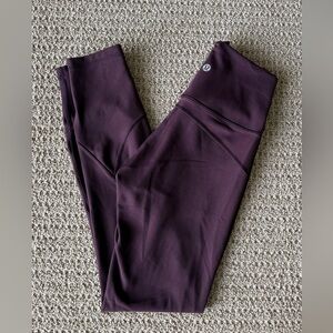 Lululemon athletica Purple Womens Leggings.. Size 4